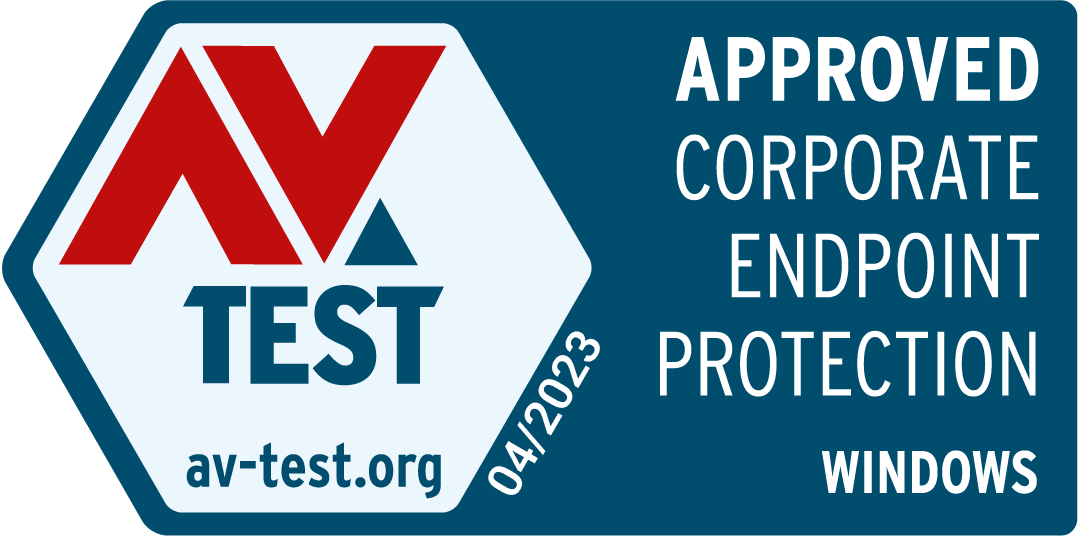 AVTest Approved Corporate Endpoint Protection for Windows - April 2023