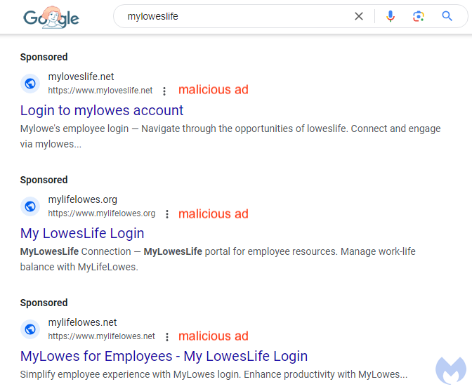 Fake My Lowe's Life ads