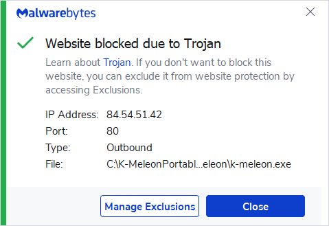 Malwarebytes blocks 84.54.51.42