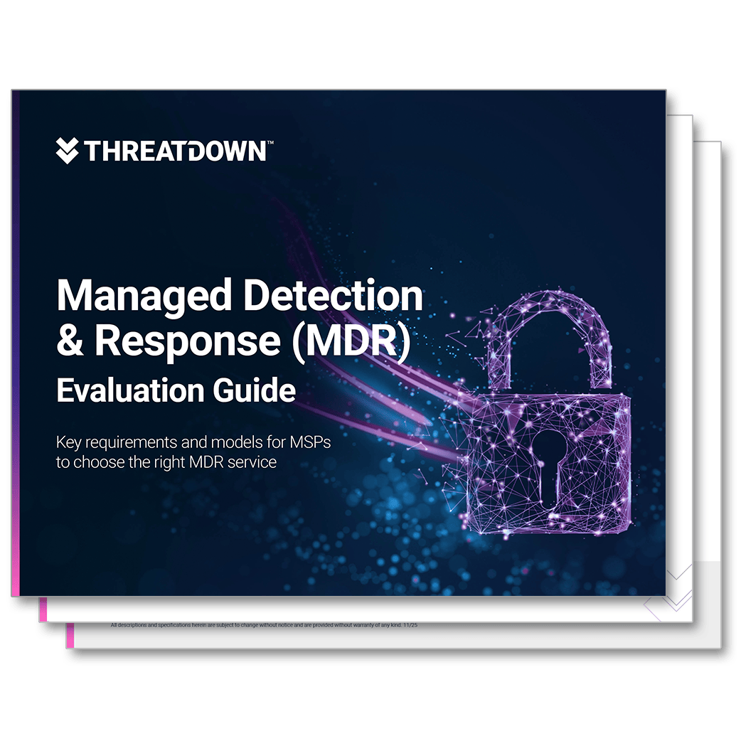 MSP Download |MSP MDR Evaluation Guide - ThreatDown by Malwarebytes